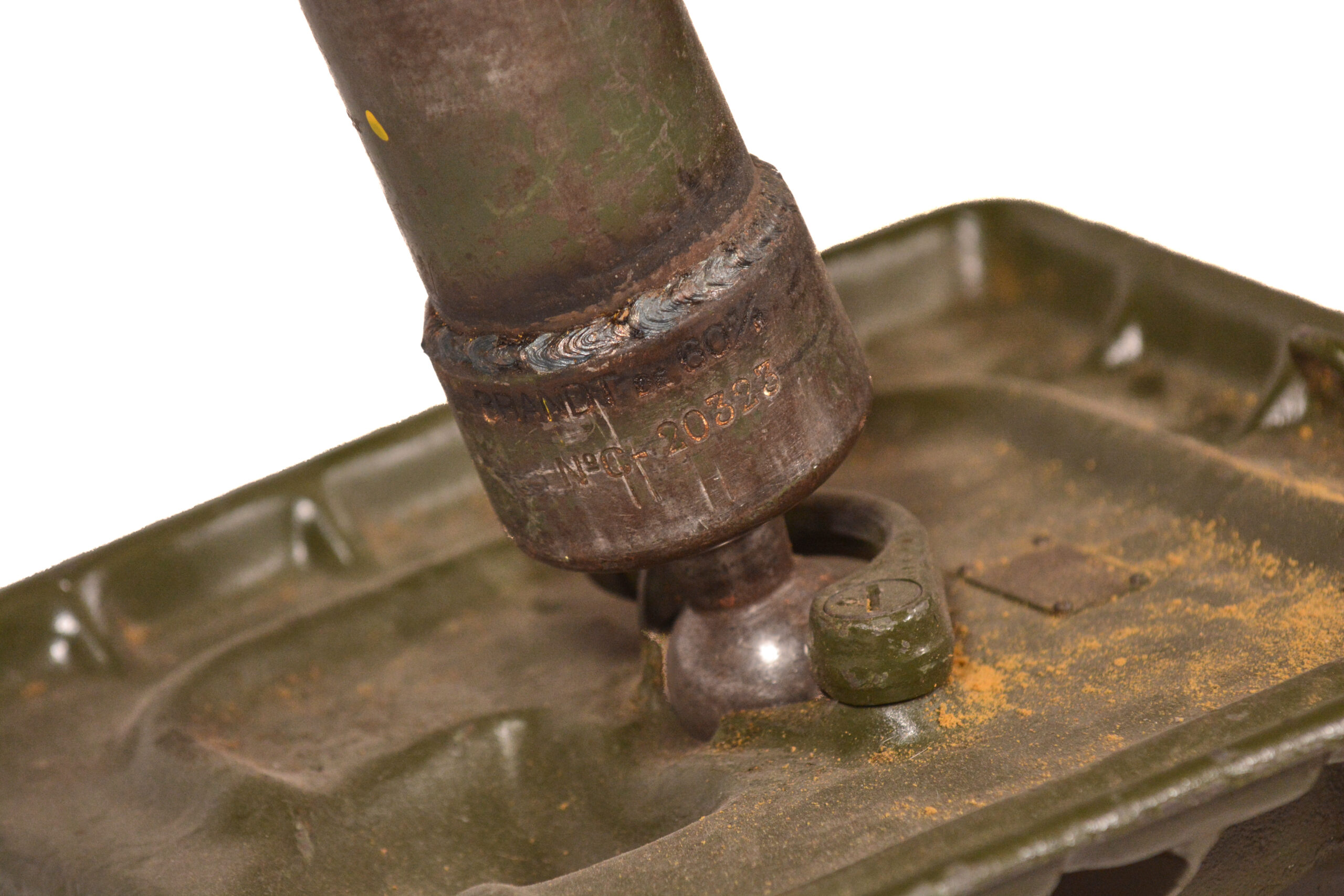 RARE Spanish-Contract Brandt Mle 1935 60-mm Mortar — Mortier de 60 mm Mle 1935 (Inert / Display Piece) - Image 18