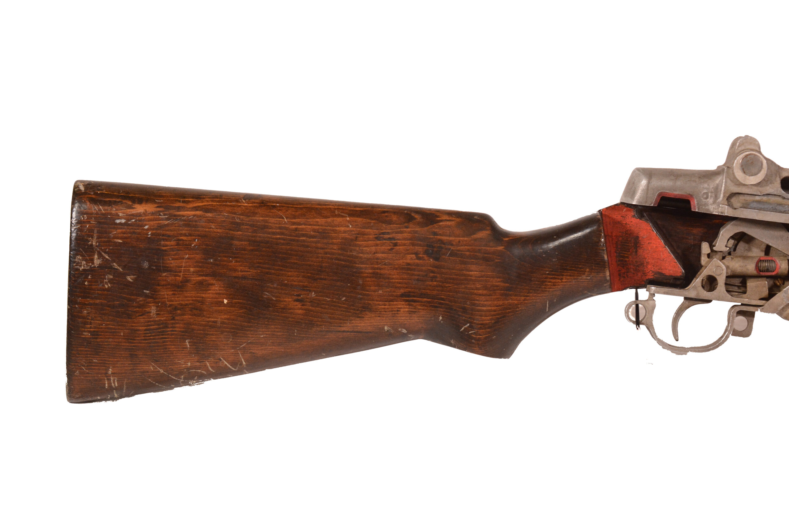 Original U.S. WWII M1 Garand Semi-Automatic Rifle Cutaway Oversized 7 Foot Classroom Trainer Demonstrator - Image 8
