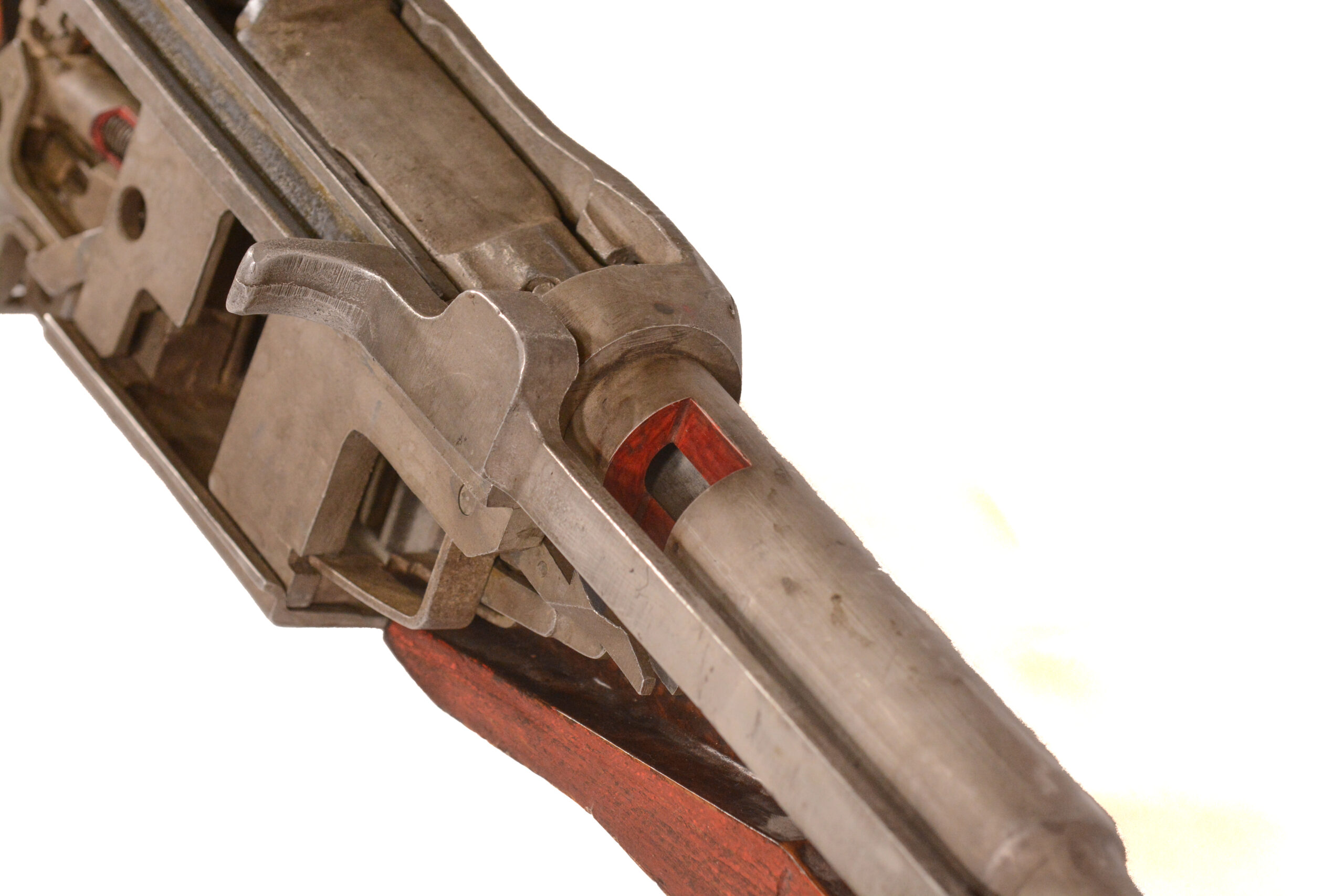 Original U.S. WWII M1 Garand Semi-Automatic Rifle Cutaway Oversized 7 Foot Classroom Trainer Demonstrator - Image 12