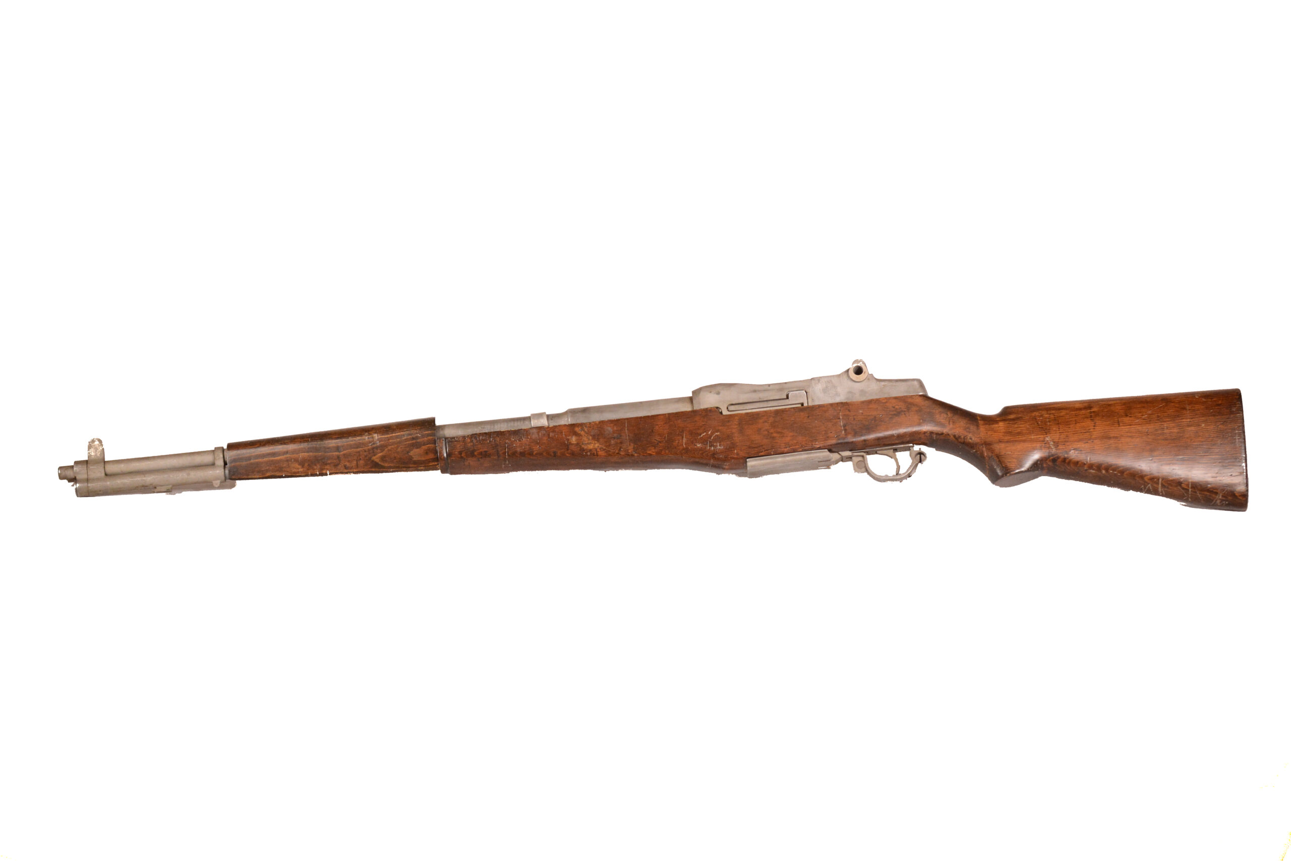 Original U.S. WWII M1 Garand Semi-Automatic Rifle Cutaway Oversized 7 Foot Classroom Trainer Demonstrator - Image 2