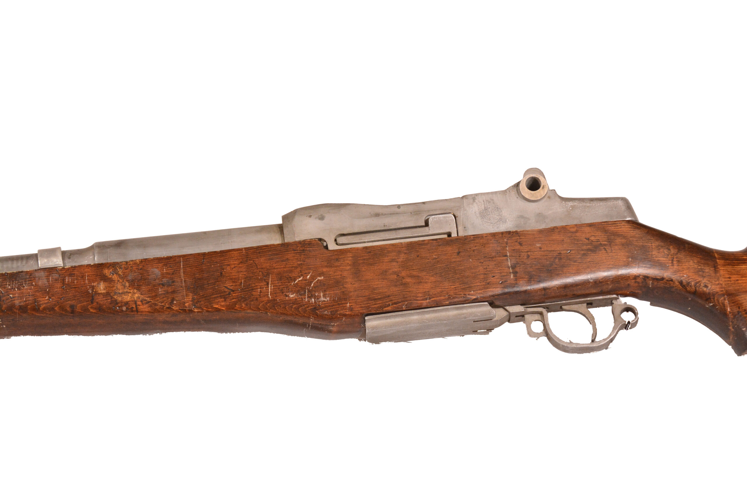 Original U.S. WWII M1 Garand Semi-Automatic Rifle Cutaway Oversized 7 Foot Classroom Trainer Demonstrator - Image 4