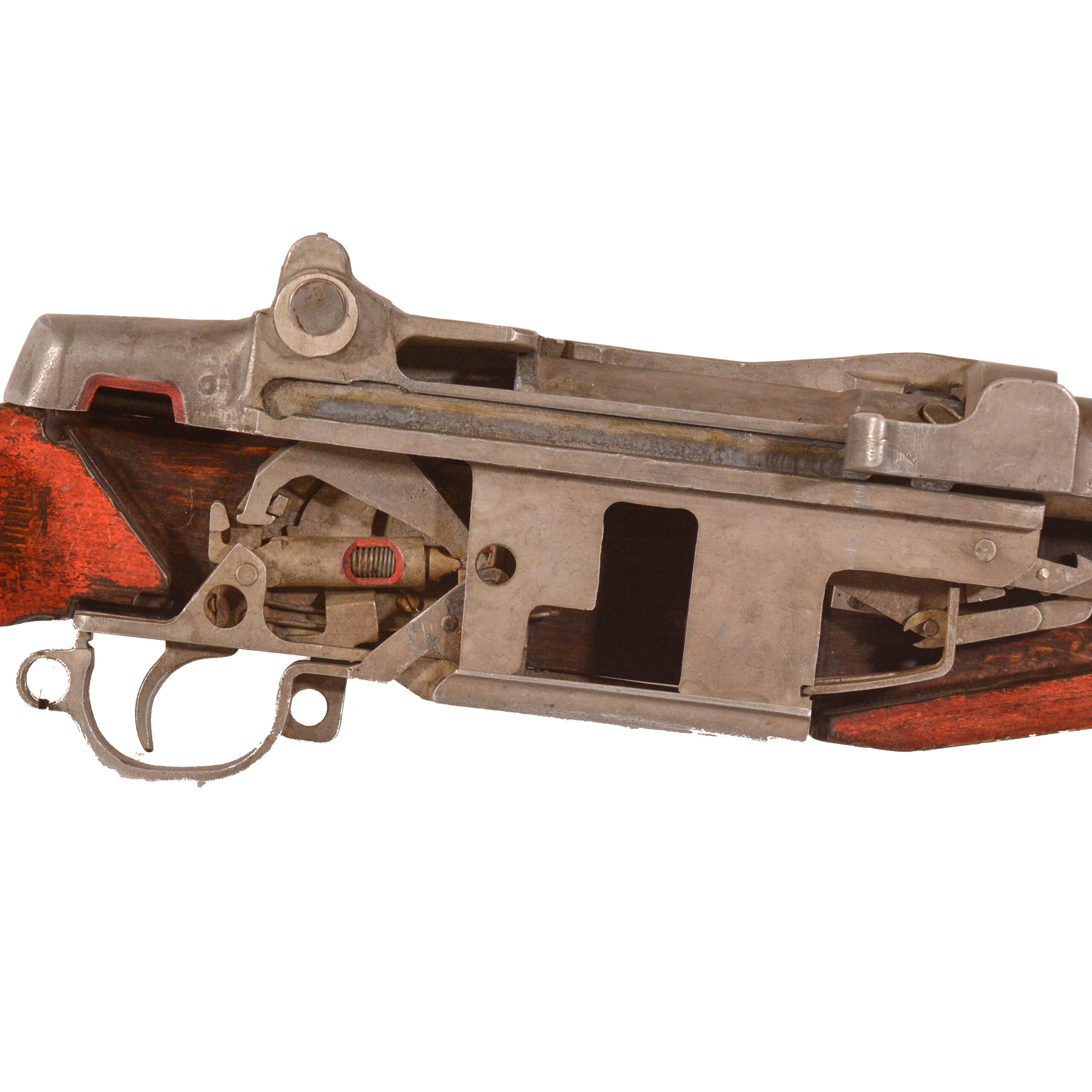 Original U.S. WWII M1 Garand Semi-Automatic Rifle Cutaway Oversized 7 Foot Classroom Trainer Demonstrator