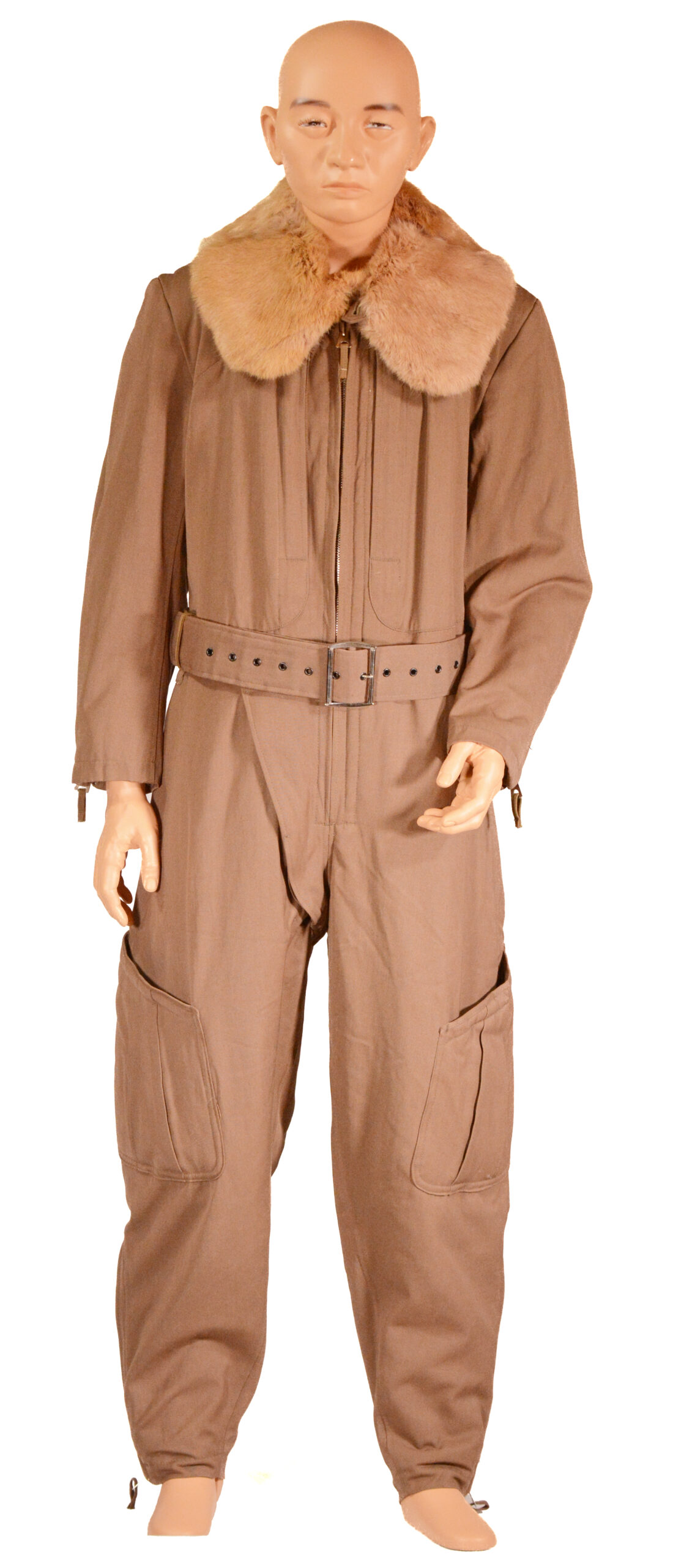 Extremely Rare Unissued WWII Japanese Winter Pilots Suit set - A-spec, Electrically Heated, post 42 Revisions - Image 2