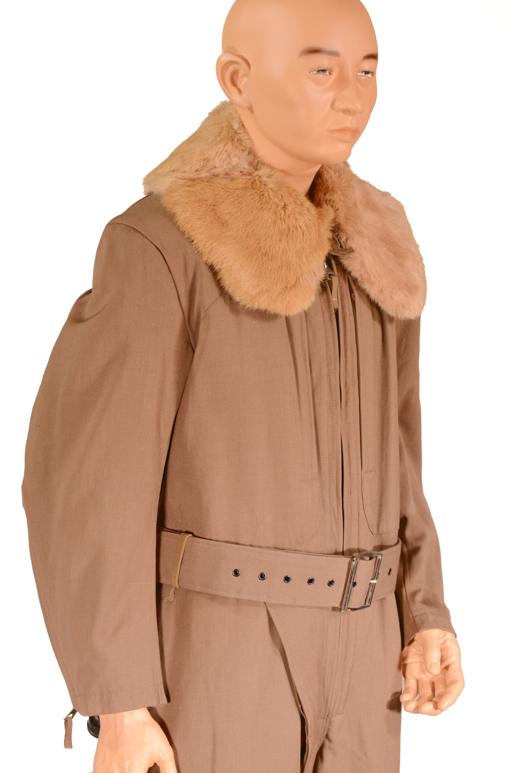 Extremely Rare Unissued WWII Japanese Winter Pilots Suit set - A-spec, Electrically Heated, post 42 Revisions - Image 7