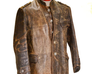 WWII German U-Boat Senior NCO's Kriegsmarine Leather Jacket (Unterseeboot Unteroffiziere mit Portepee Lederjacke)