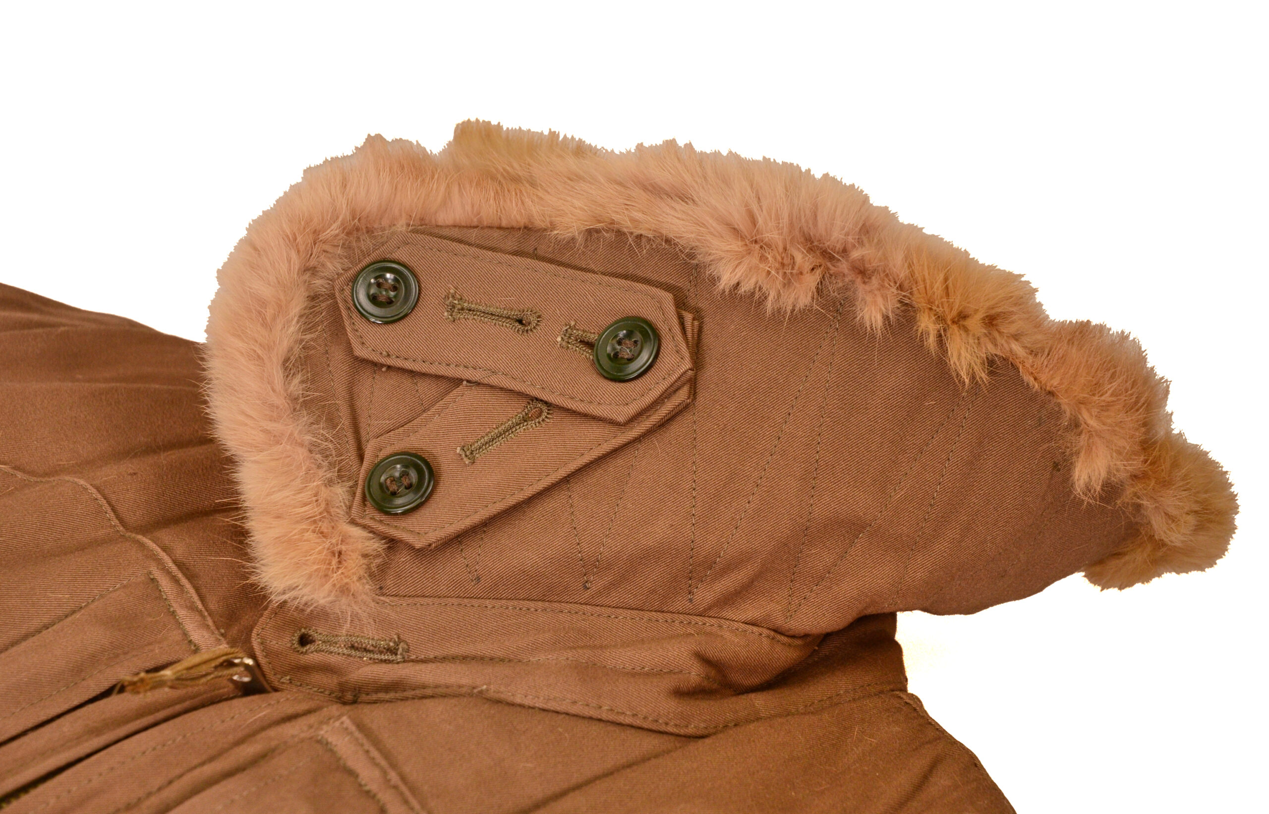 Extremely Rare Unissued WWII Japanese Winter Pilots Suit set - A-spec, Electrically Heated, post 42 Revisions - Image 21