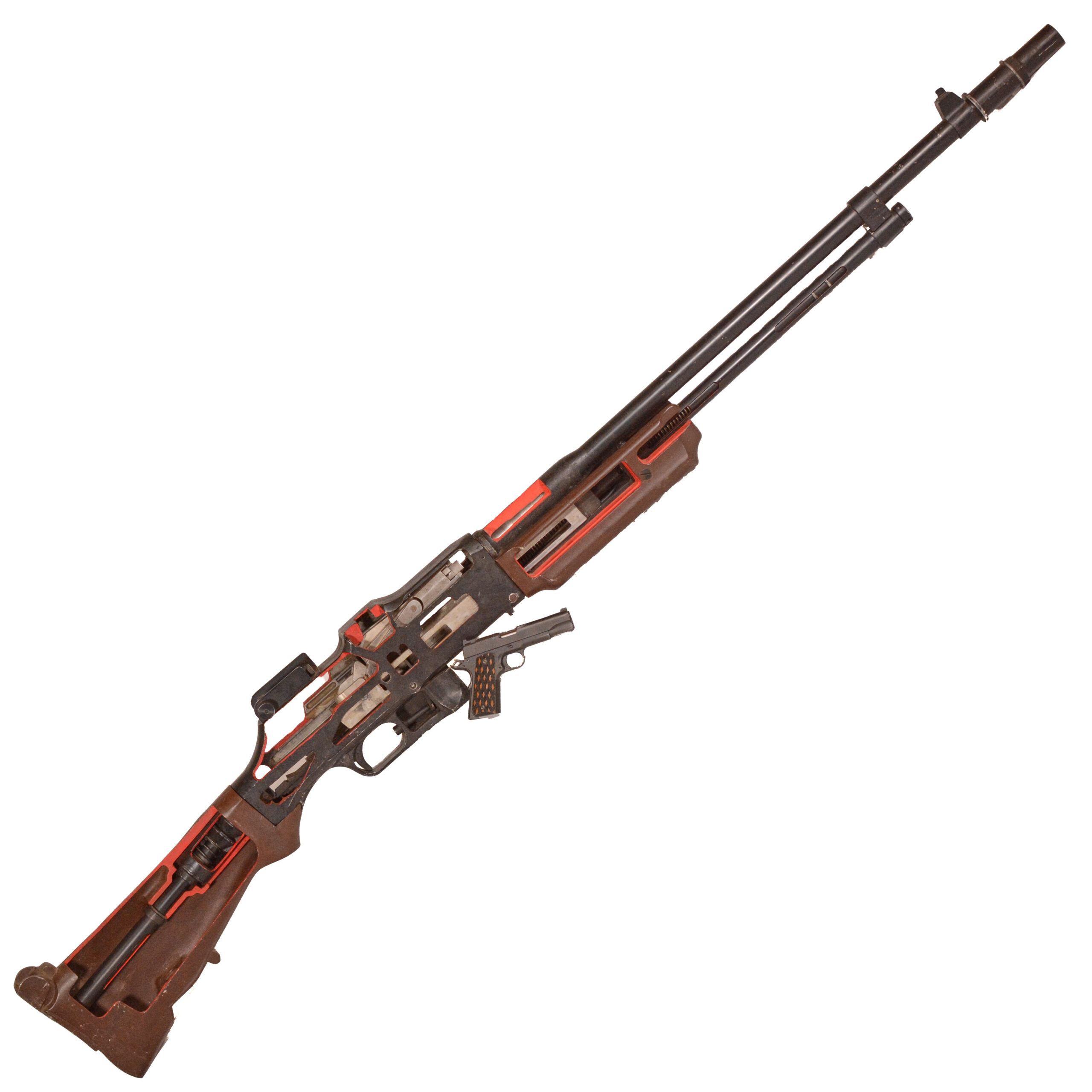 Original U.S. WWII 1918 BAR Cutaway M23 Classroom Trainer by J.H. Keeny & Co.