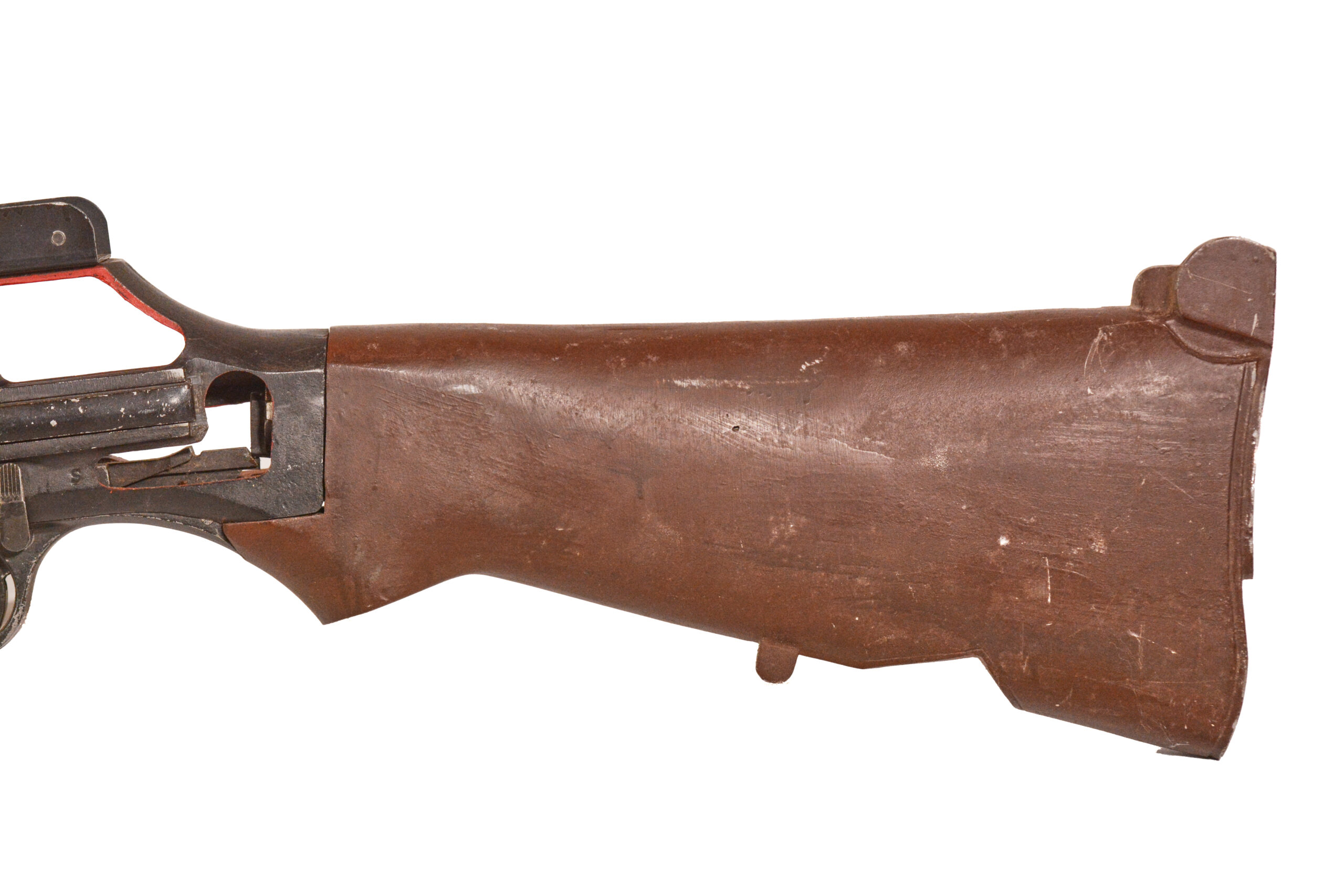 Original U.S. WWII 1918 BAR Cutaway M23 Classroom Trainer (93" long) - Image 13