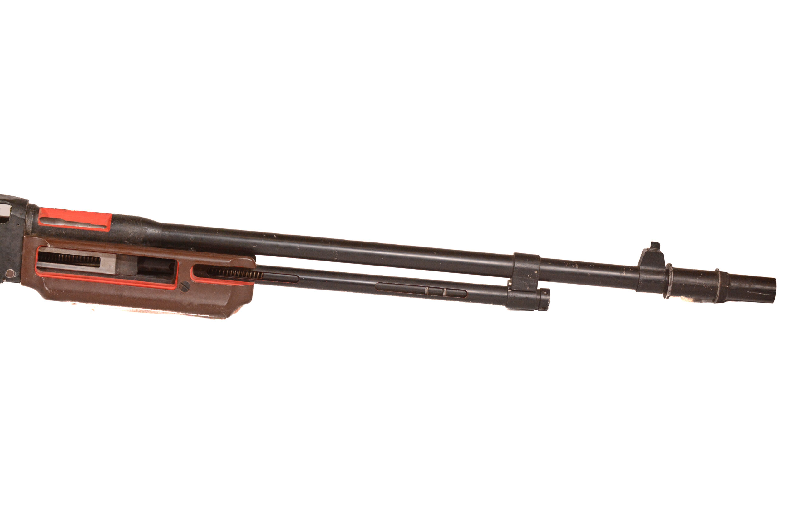 Original U.S. WWII 1918 BAR Cutaway M23 Classroom Trainer (93" long) - Image 8