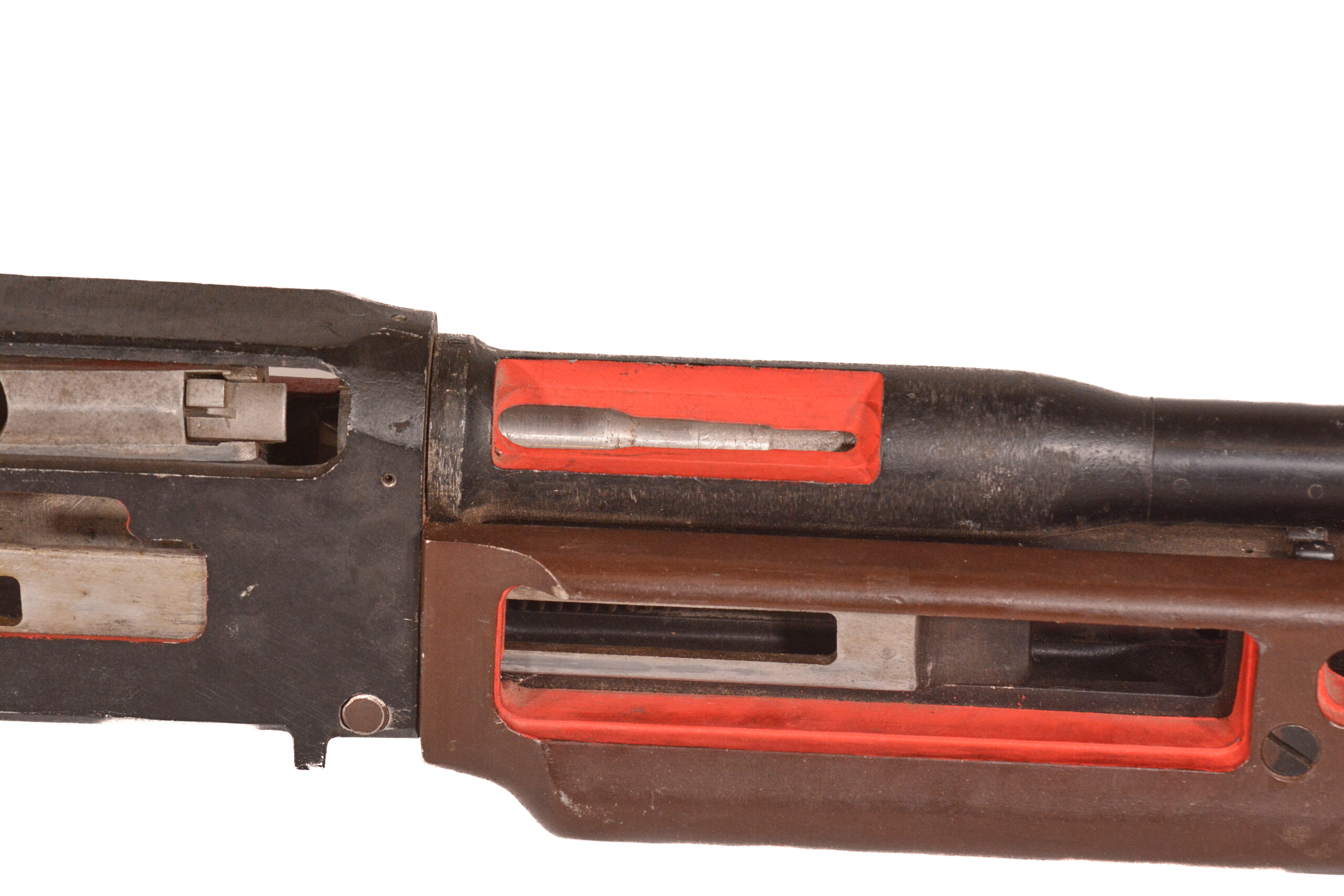 Original U.S. WWII 1918 BAR Cutaway M23 Classroom Trainer (93" long) - Image 7