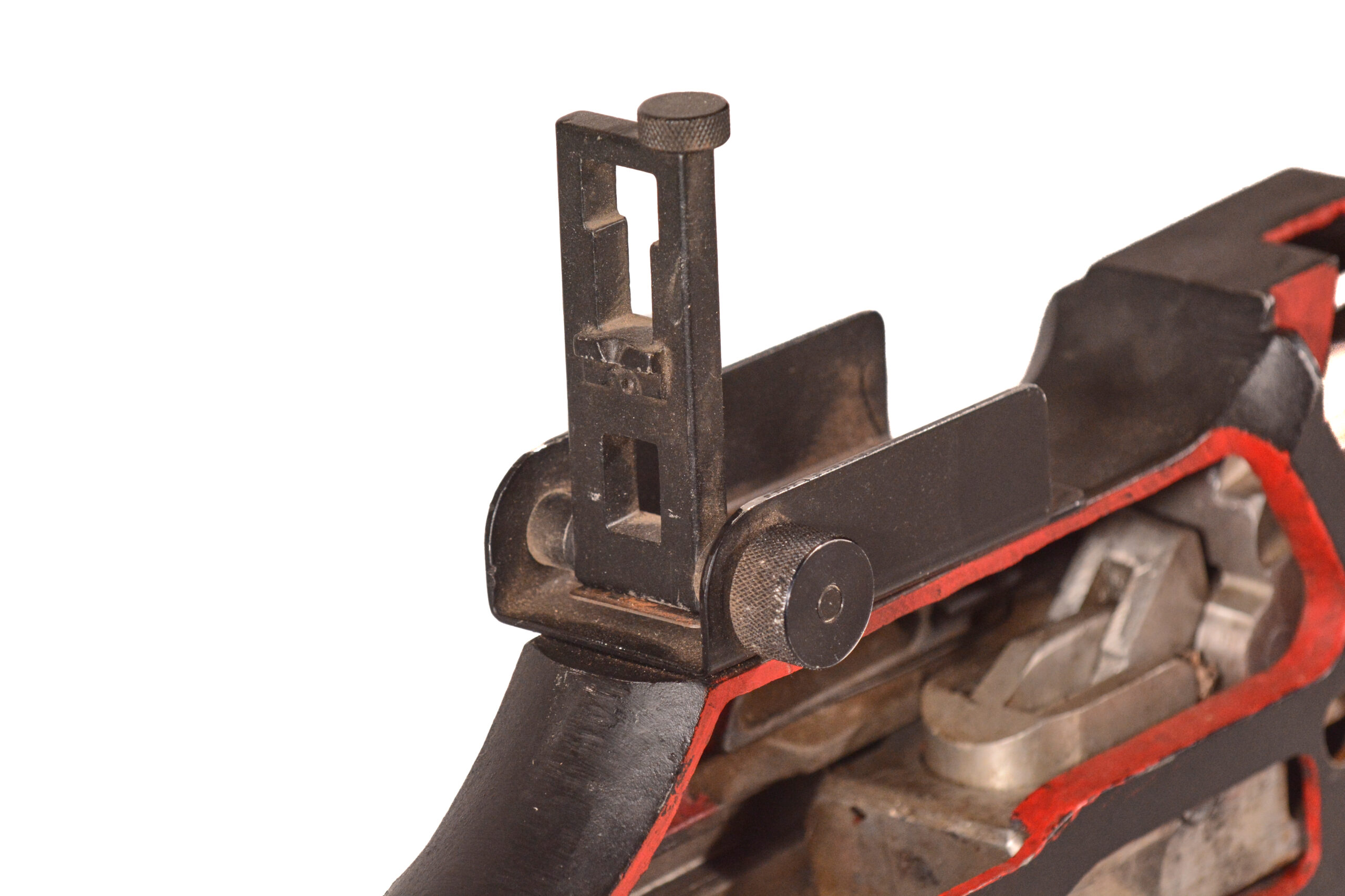 Original U.S. WWII 1918 BAR Cutaway M23 Classroom Trainer (93" long) - Image 9