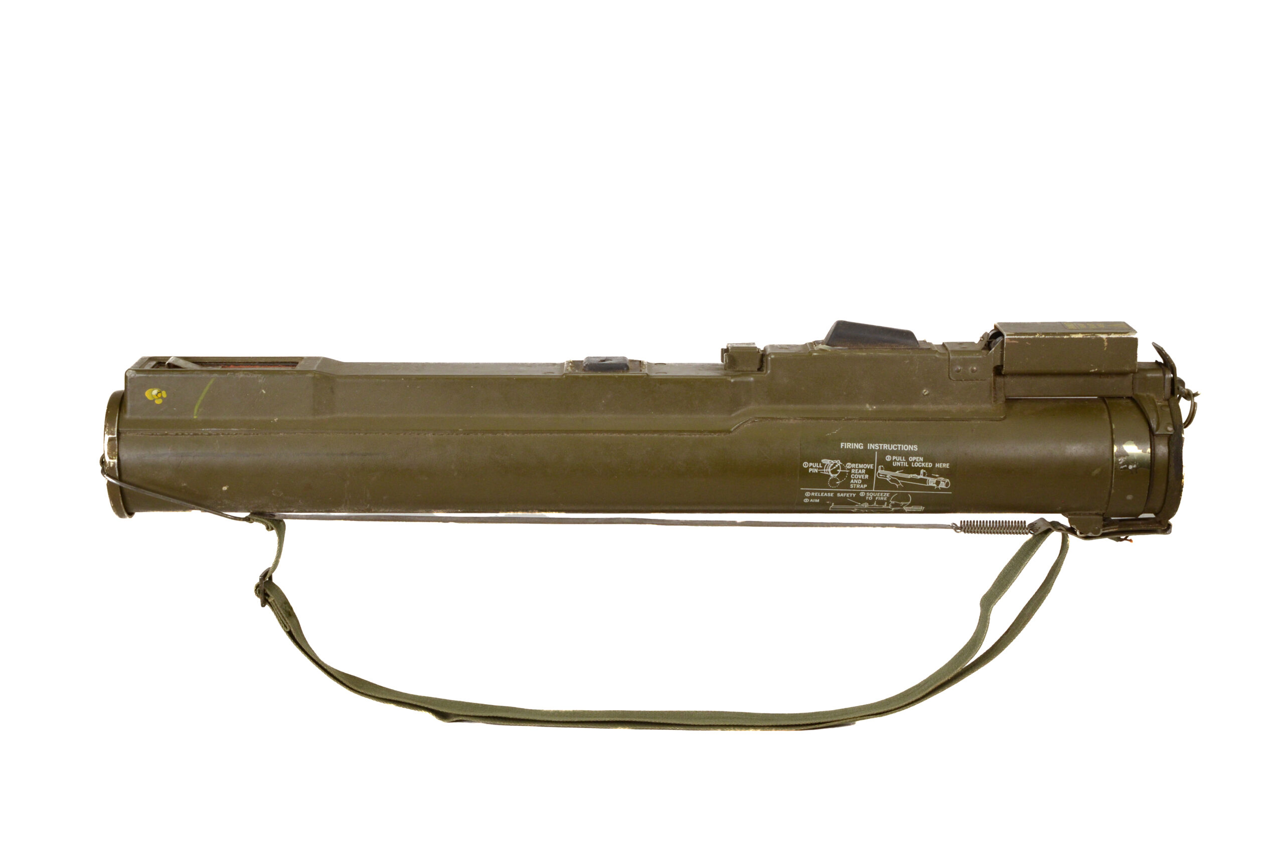 Original U.S. Inert M72A3 Light Anti-Armor Weapon “LAW” Tube (early 80s Production) - Image 8