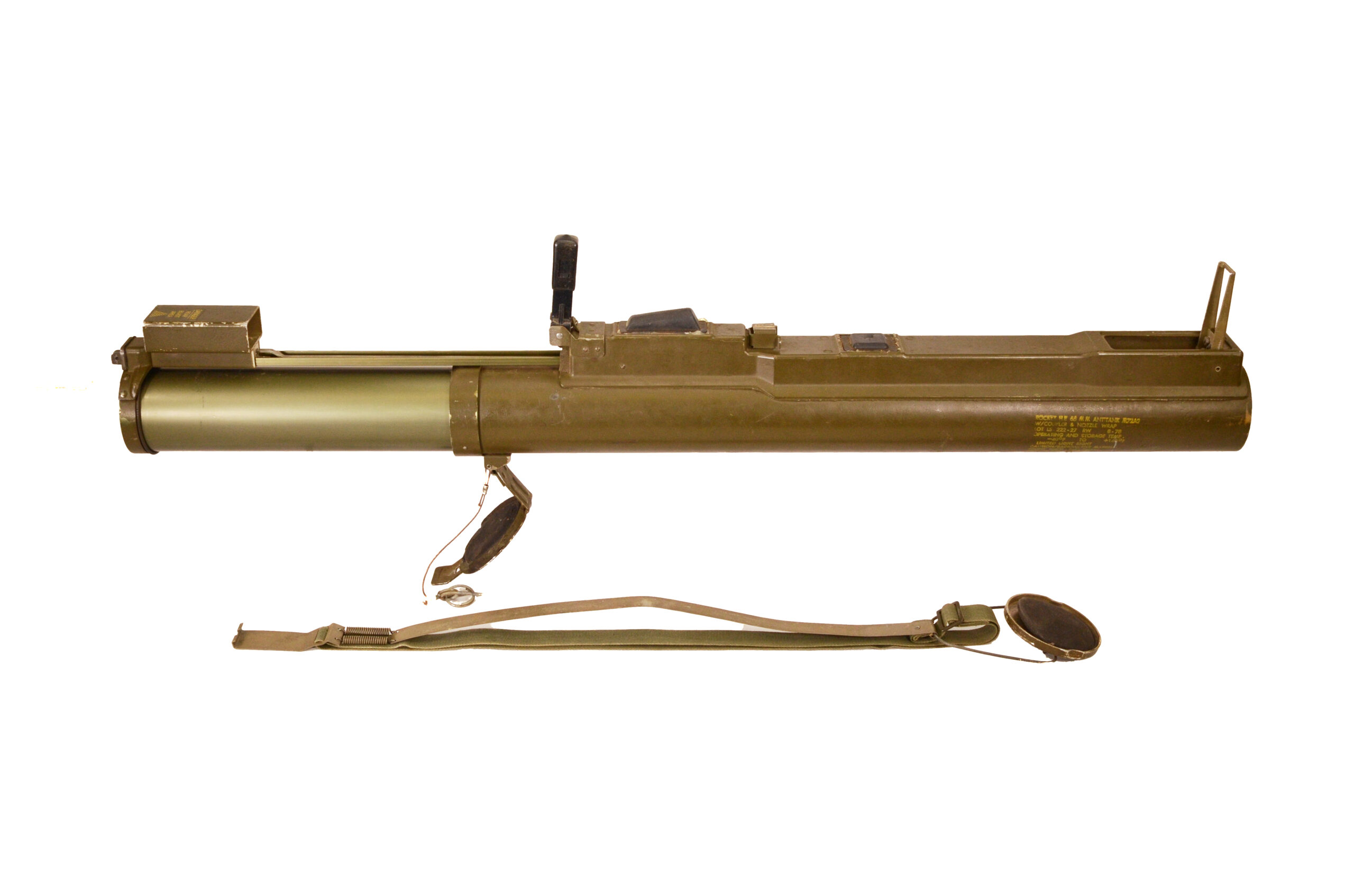 Original U.S. Inert M72A3 Light Anti-Armor Weapon “LAW” Tube (early 80s Production) - Image 2