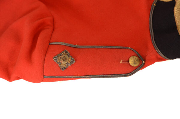 Original 1800s British Army 2nd Lieutenant’s Red Tunic - Image 10