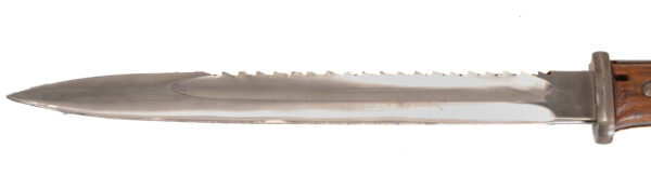 RARE Original German WWI Seitengewehr M1884/98 II Sawback Bayonet - Image 8