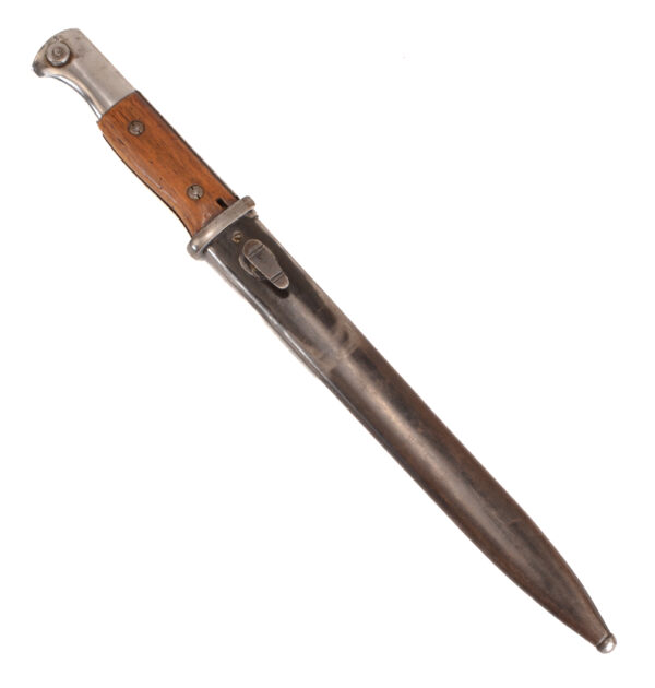 RARE Original German WWI Seitengewehr M1884/98 II Sawback Bayonet - Image 11
