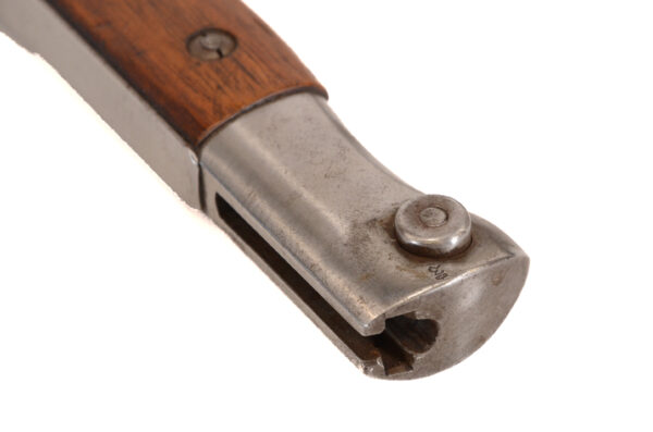 RARE Original German WWI Seitengewehr M1884/98 II Sawback Bayonet - Image 12