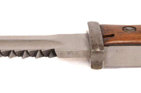 RARE Original German WWI Seitengewehr M1884/98 II Sawback Bayonet - Image 13