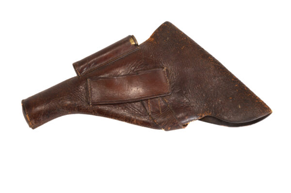 Authentic WWI British MK6 Webley holster - W. L. Martin makers marked - Image 2