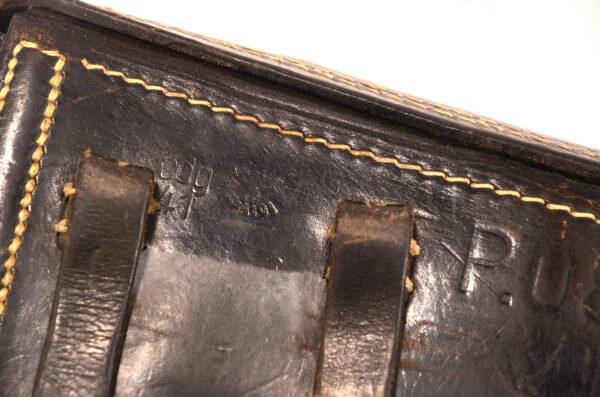 Authentic WWII German Luger Holster – CDG 41 Marked with Waffenamt Acceptance Stamp - Image 3