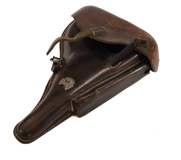 Authentic WWII German Luger Holster – CDG 41 Marked with Waffenamt Acceptance Stamp - Image 7
