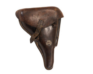 Authentic WWII German Luger Holster – CDG 41 Marked with Waffenamt Acceptance Stamp