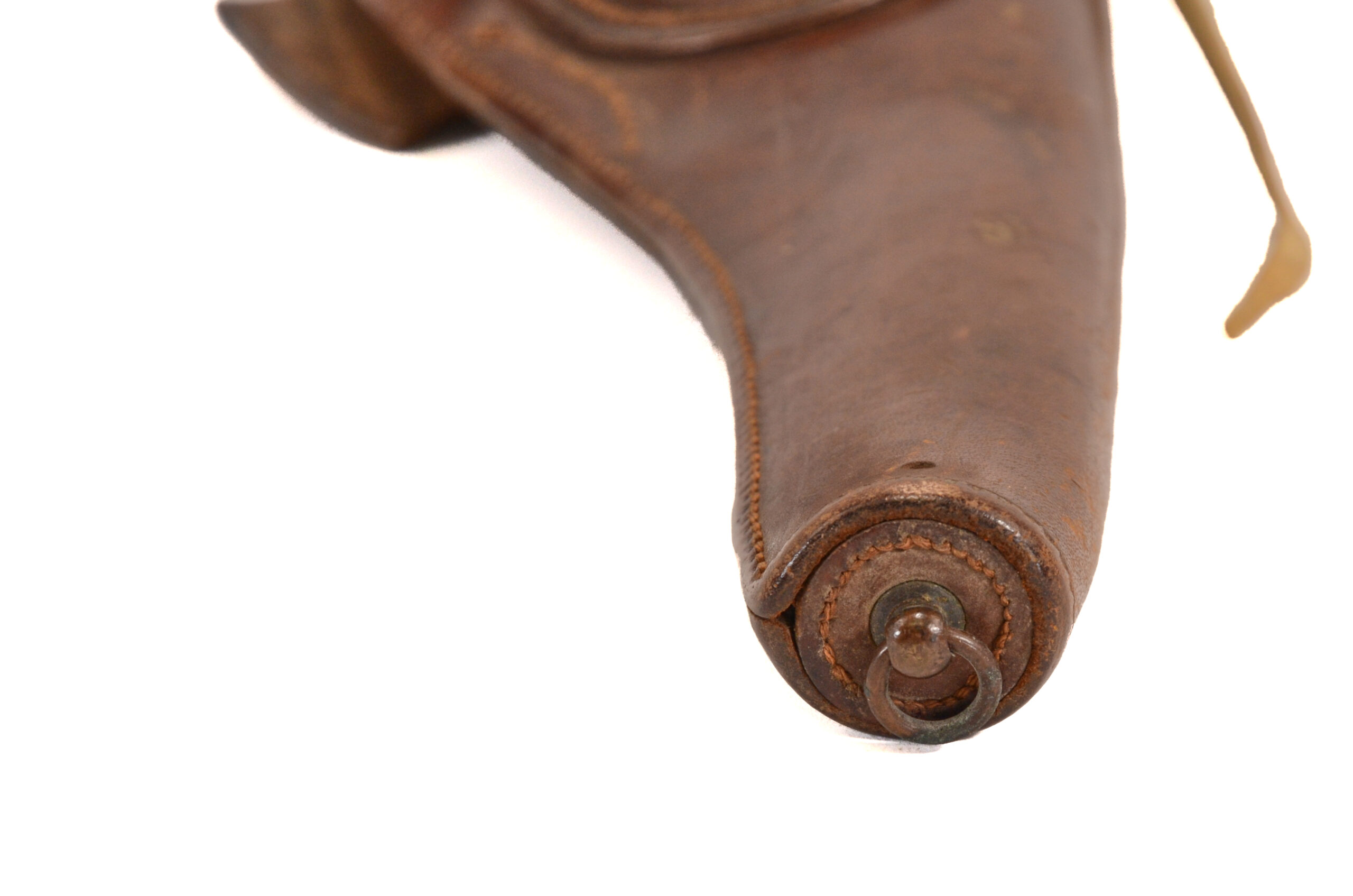 Original U.S. WWI Colt M1892 / S&W M1902 Revolver Holster by Rock Island Arsenal - Dated 1906 - Image 7