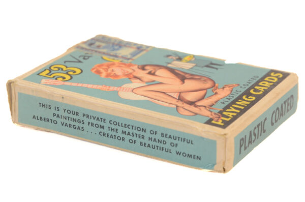 Vintage 53 Vargas Girls Pin-Up Playing Cards Complete Deck with Box -1950s - Image 6