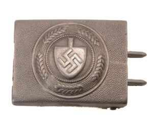 Original WWII German RAD EM/NCO Belt Buckle (Koppelschloß) – H. Aurich 1938