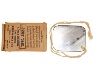 General electric co. Emergency Signal Mirror - spec 40653 - With Original Box