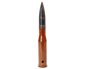 Original WWII 37mm M16 Case with Inert Round — Springfield Armory Marked, 1943 (Lot 1-43)