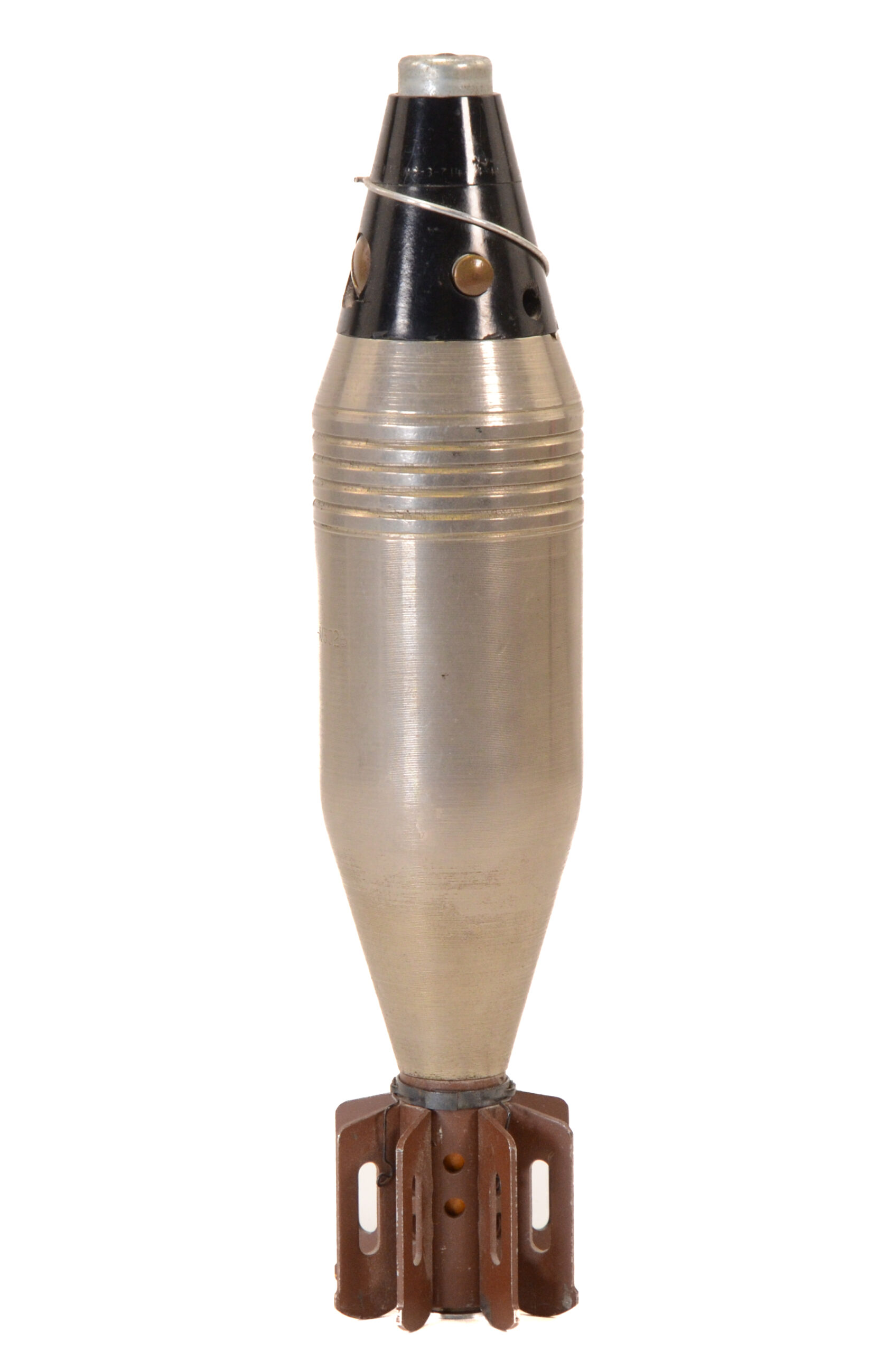 Authentic M302 60 mm White-Phosphorus Mortar Round — INERT / Demilitarized Display Piece - Image 2