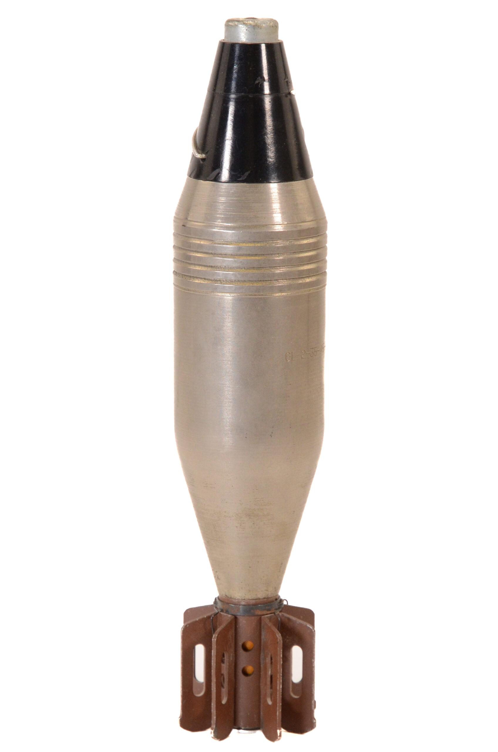 Authentic M302 60 mm White-Phosphorus Mortar Round — INERT / Demilitarized Display Piece - Image 4