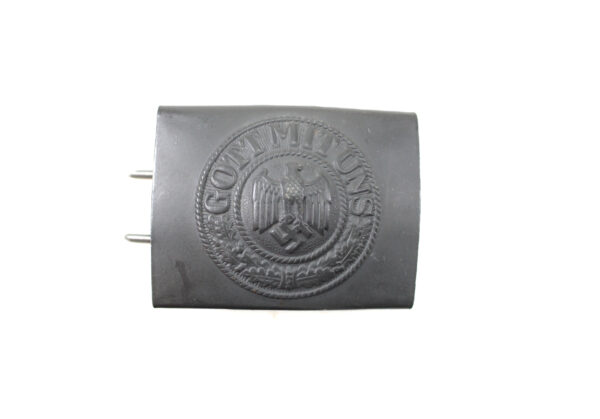 Original WWII German Army (Heer) Enlisted Man’s Belt Buckle – Marked Noelle & Hueck, Lüdenscheid