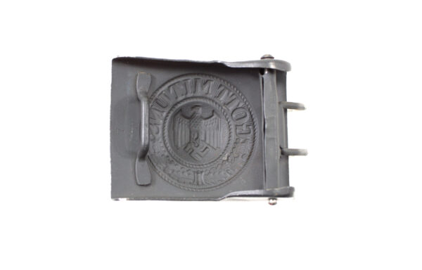 Original WWII German Army (Heer) Enlisted Man’s Belt Buckle – Marked Noelle & Hueck, Lüdenscheid - Image 2