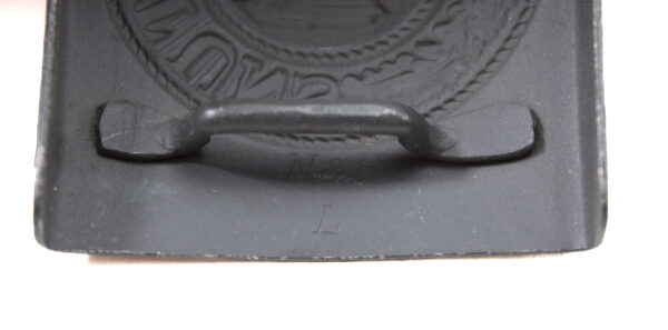 Original WWII German Army (Heer) Enlisted Man’s Belt Buckle – Marked Noelle & Hueck, Lüdenscheid - Image 3