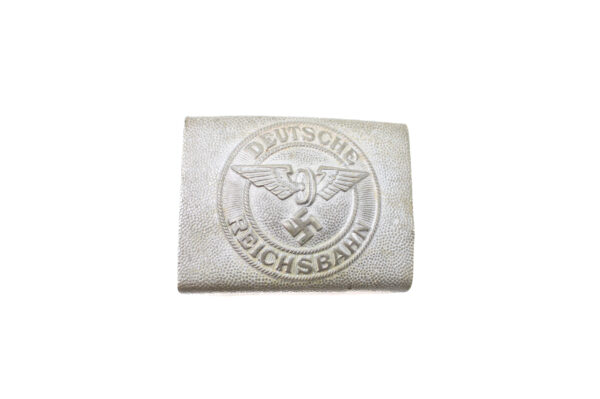WWII German Reichsbahn Bahnschutzpolizei Officials Belt Buckle