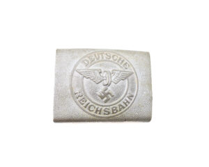 WWII German Reichsbahn Bahnschutzpolizei Officials Belt Buckle