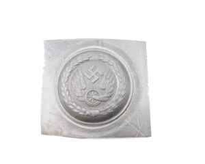 Original WWII German Reichsbahn Officer’s Belt Buckle (Unfinished in Stamped Plate)
