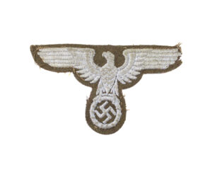WWII German Reich Ministry for the Occupied Eastern Territories (RMfdbO) Enlisted Man’s Sleeve Eagle
