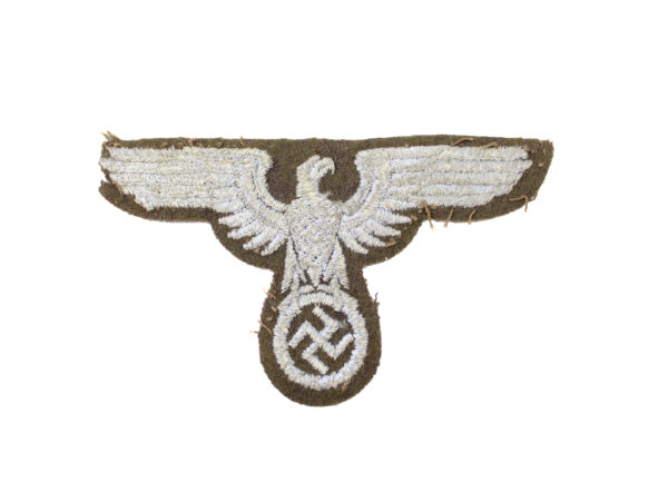 WWII German Reich Ministry for the Occupied Eastern Territories (RMfdbO) Enlisted Man’s Sleeve Eagle - Image 2
