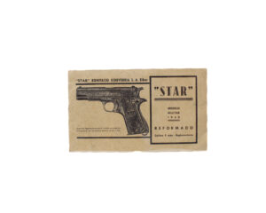 Star Modelo Militar 1940 Reformado 9MM Manual