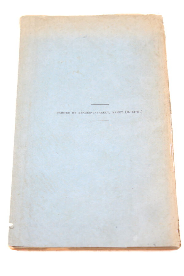 Lot — 2 Original Chauchat Manuals (1917 & Mar 1918, A.E.F.) — Both Stamped “LIEUT. C. L. LEEPER, ORD., RES.” - Image 5