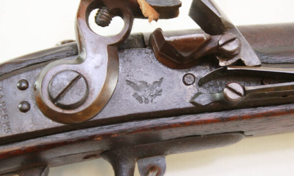 RARE Harpers Ferry Model 1808 Flintlock — .69 Cal Smoothbore Musket (Antique) - Image 17