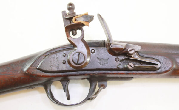 RARE Harpers Ferry Model 1808 Flintlock — .69 Cal Smoothbore Musket (Antique) - Image 18