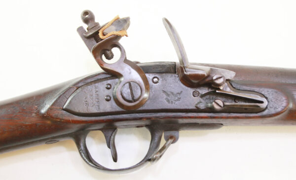 RARE Harpers Ferry Model 1808 Flintlock — .69 Cal Smoothbore Musket (Antique) - Image 19