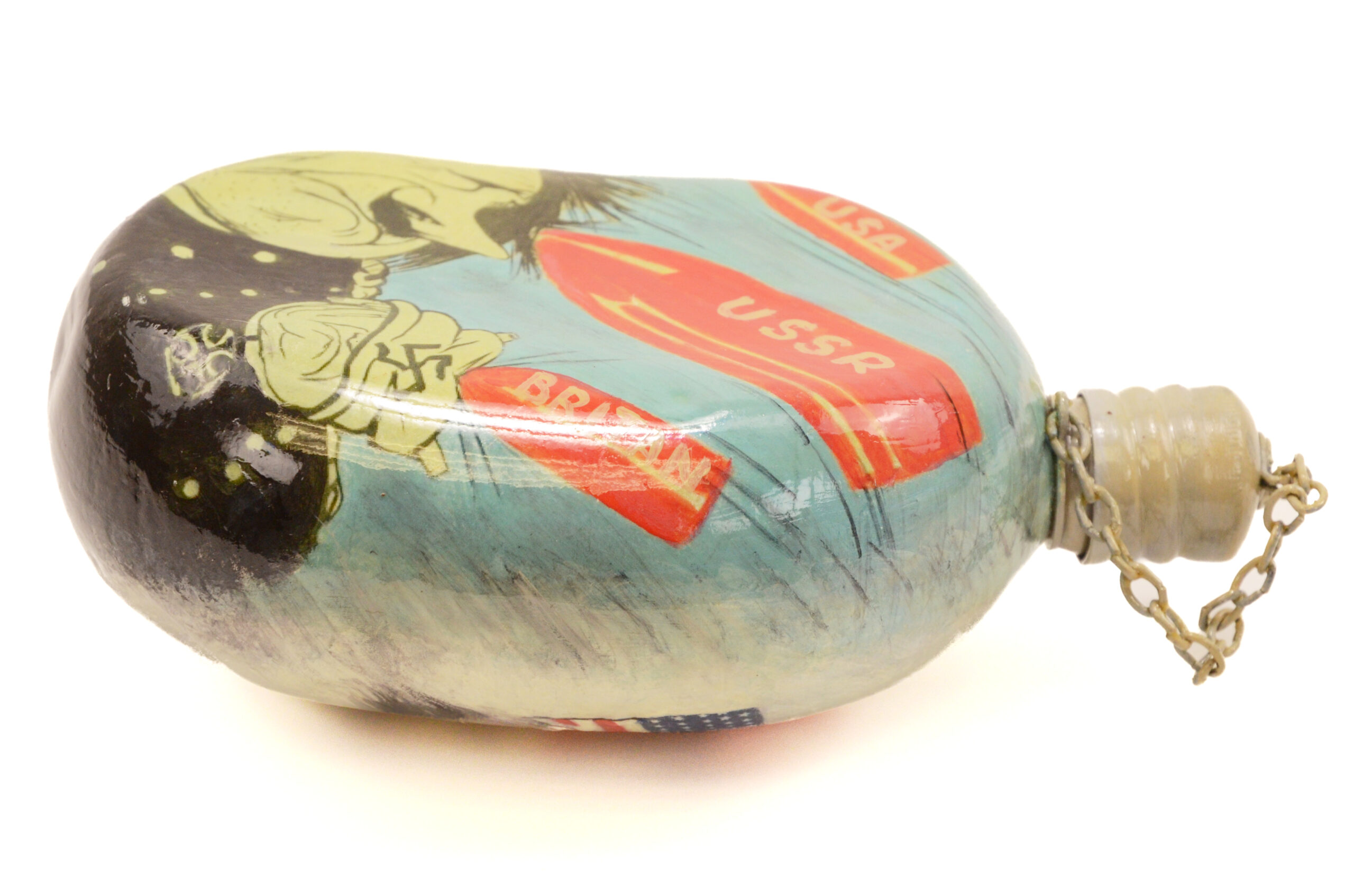 Authentic Jatving Canteen Trench Art - Image 4