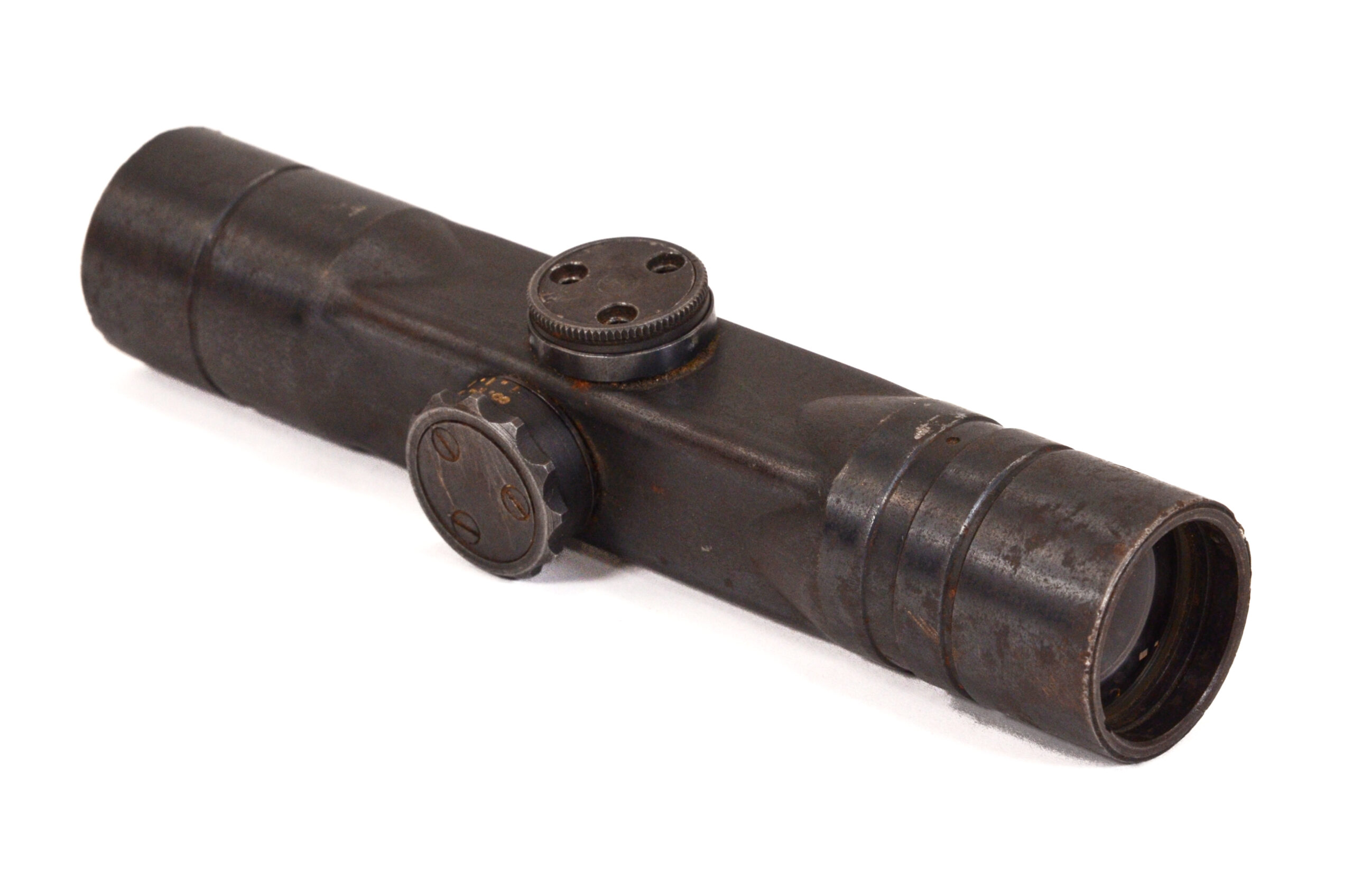 Gewehr-Zielfernrohr GW ZF4 (4×) — “dow” Marked, SN: 14465 — Pre-1944 Early-Style Production - Image 4