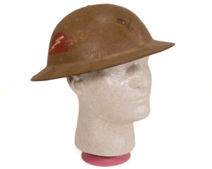 Original U.S. WWI M1917 “Doughboy” Combat Helmet – 78th Infantry “Lightning Division”