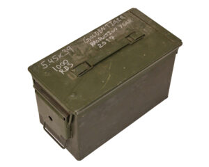 Ammo Can of Golden Tiger 1000 Rounds of 5.45x39 Ammunition